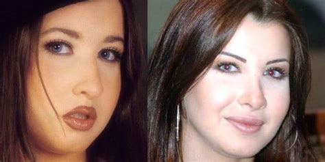 nancy ajram|nancy ajram before and after.